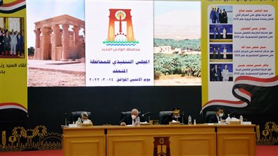 تفاصيل اجتماع المجلس التنفيذي بالوادي الجديد