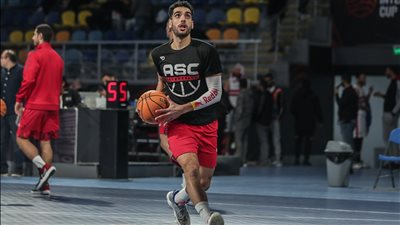 إيهاب أمين أفضل لاعب في كأس مصر لكرة السلة