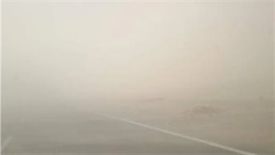 عاصفة ترابية تضرب الغردقة