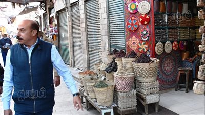 محافظ أسوان يوجه بغلق عدد من المحلات لعدم تعليق قوائم الأسعار |صور