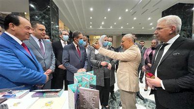 21 صورة ترصد زيارة وزيرة التضامن الاجتماعى لجامعة طنطا