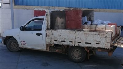 تموين مطروح يضبط 500 لتر سولار قبل تهريبها للسوق السوداء|صور