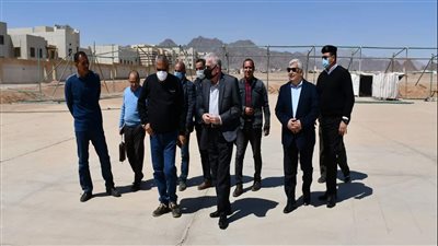 محافظ جنوب سيناء يتفقد استعدادات شرم الشيخ لإقامة معرضي الزهور وتراثنا