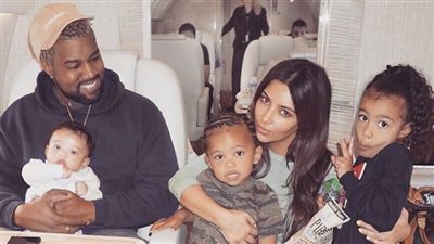 كانييه ويست يرفع قضية حضانة ضد كيم كارداشيان
