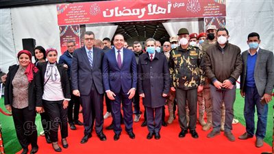 محافظ الغربية: 53 شركة تشارك في معرض أهلا رمضان لتقديم سلع مخفضة|صور