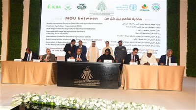 وزير التسامح الإماراتي يُدشن الشبكة الدولية لتطوير زراعة النخيل وإنتاج التمور بالشرق الأوسط وأفريقيا