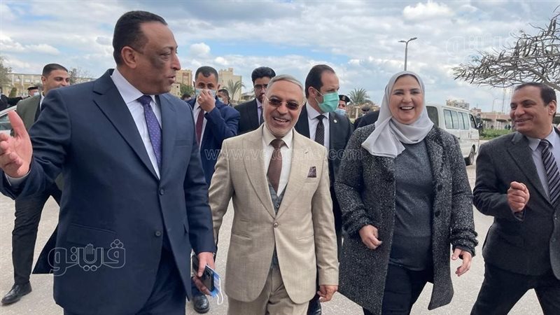 زيارة وزيرة التضامن