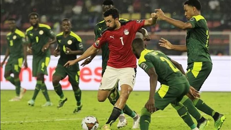 منتخب مصر أمام السنغال