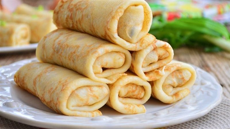 الكريب بالجبنة 
