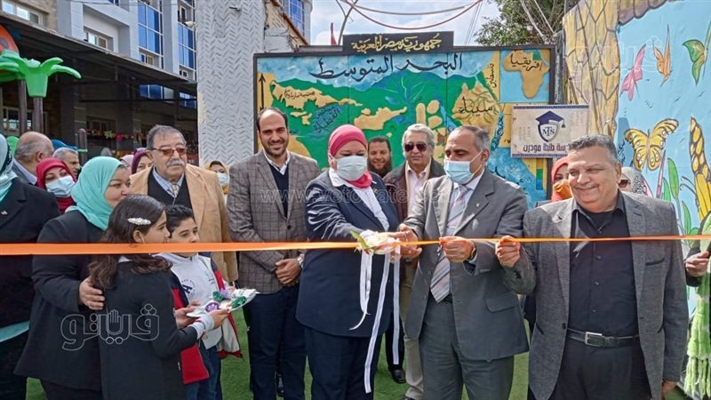 افتتاح معرض التربية