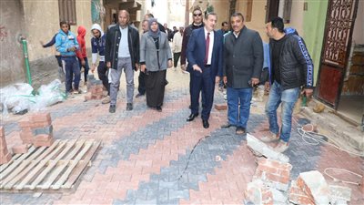 محافظ المنوفية يتابع تطوير 70 شارعا بقويسنا وإنشاء حديقة بشبين 