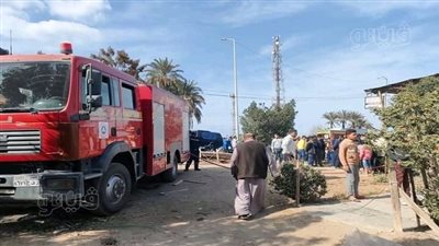 النيران التهمت المكان بالكامل.. آثار حريق محطة لفرز وتعبئة الليمون بالشرقية | صور