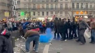 دوري أبطال أوروبا.. جماهير تشيلسي تشتبك مع مشجعي ليل الفرنسي