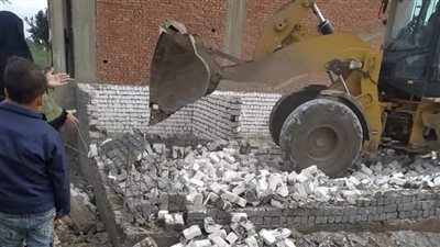 الفيوم تزيل 2050 حالة إشغال بناء على الأراضي الزراعية | صور 