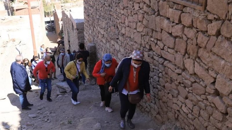 إعادة إعمار قرى أسوان