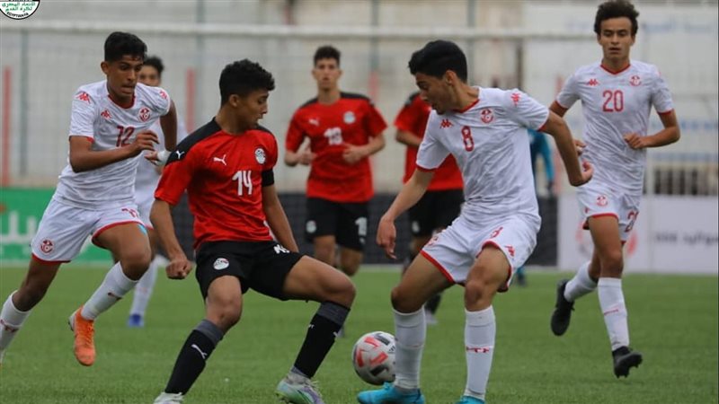 جانب من مباراة منتخب