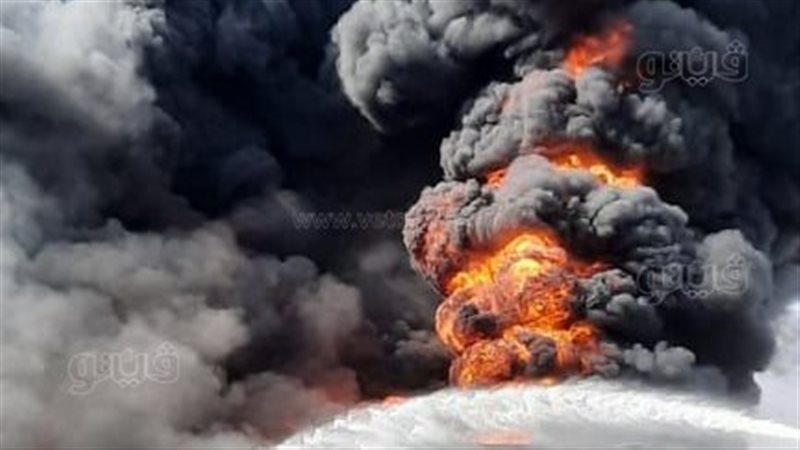 حريق مصنع بويات بكرداسة