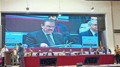 هاني ضاحي يهنئ طارق النبراوي بفوزه بمقعد نقيب المهندسين