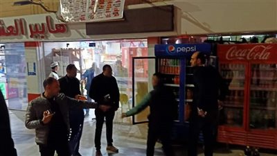 حملة لرفع الإشغالات على الطرق بحدائق الأهرام | صور