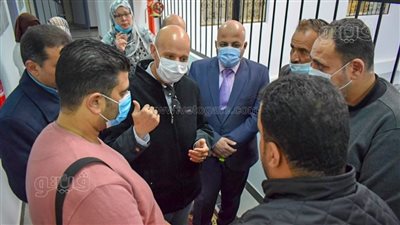 تطعيم الآباء الرهبان بلقاح كورونا بدير السيدة العذراء مريم والقديس يوحنا بالشرقية|صور