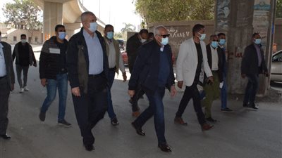 محافظ الجيزة يعاين التحويلات البديلة بعد غلق طريق مصر إسكندرية الصحراوى|فيديو