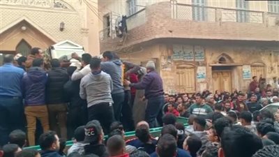 المنوفية تشيع 5 جثامين ضحايا مركب هجرة غير شرعية | فيديو 