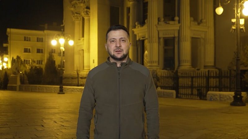 الرئيس الأوكراني