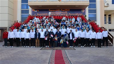 الكلية الحربية تشارك مؤسسة ابنى للفئات الخاصة وأطفال التوحد فى تنظيم ماراثون رياضى‎