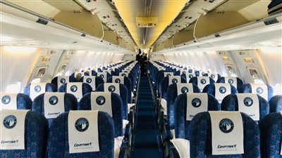 مصر للطيران تسير رحلة خاصة لنقل بعثة بيراميدز إلى ليبيا 