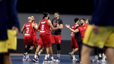 رجال سلة الأهلي يواجه مصر للتأمين في دوري السوبر