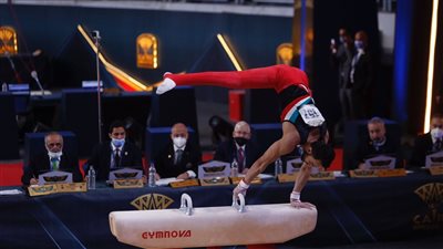 الأردني أبو السعود يتوج ببرونزية حصان الحلق بكأس العالم للجمباز الفني