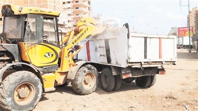 حملات نظافة مكثفة بشوارع الغربية | صور