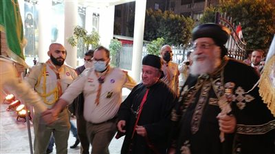 البابا تواضروس يزور مار بشارة بطرس الراعي بكاتدرائية ماريوسف المارونية 