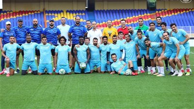 المصري يتقدم بهدف جريندو على القطن الكاميروني في الشوط الأول بالكونفدرالية