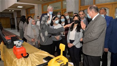  وزيرة التعاون الدولي تتفقد معدات وأجهزة مركز معلومات شبكات المرافق بأسيوط | فيديو