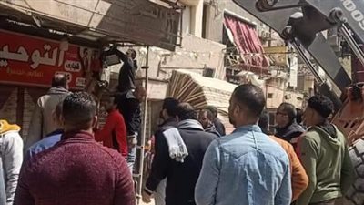  ضبط 125 حالة إشغال في حملة بالعمرانية | صور