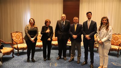 تجارية الإسكندرية تستقبل سفير النمسا لبحث سبل التعاون