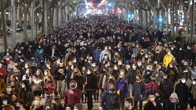 150 ألف إسباني يتظاهرون بسبب ارتفاع الأسعار