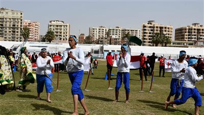 180 رياضيا يشاركون في دورة ألعاب ذوي الهمم باستاد الفيوم