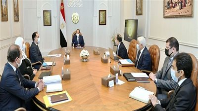 تفاصيل اجتماع السيسي لمتابعة مشروع موازنة العام المالي 2022-2023