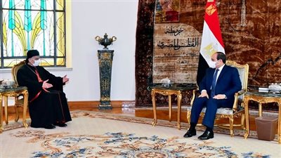  السيسي يستقبل بطريرك أنطاكيا وسائر المشرق للموارنة ويؤكد حرص مصر على سلامة وأمن واستقرار لبنان