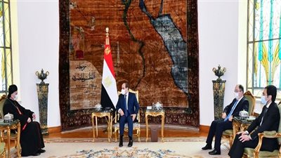  بطريرك الموارنة يؤكد للسيسي حرص لبنان على تعزيز العلاقات التاريخية مع مصر