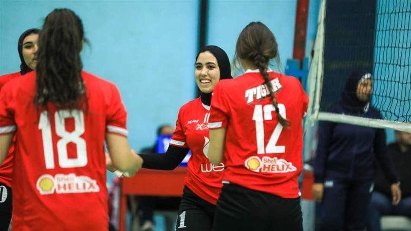 سيدات طائرة الأهلى