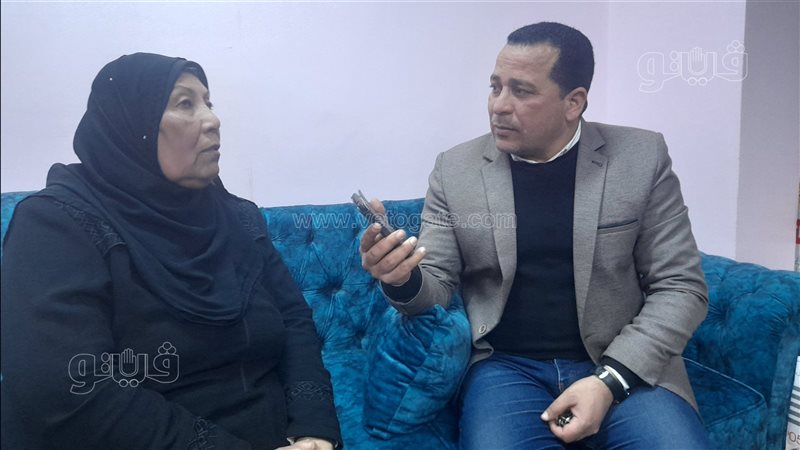 مراسل فيتو مع الام