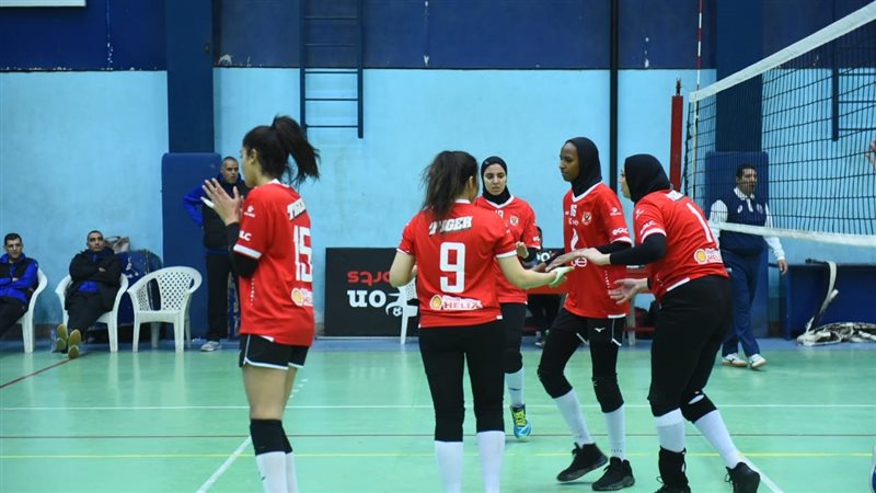 سيدات طائرة الأهلى