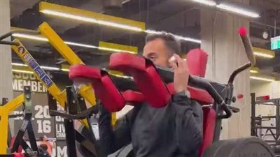 لاعب الأهلي يخوض تدريبات منفردة