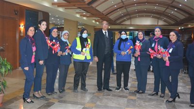 ميناء القاهرة الجوي يحتفل بعيد الأم | صور