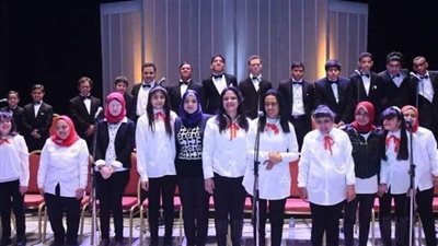 أصحاب الهمم وبراعم فصل الكمان والبيانو في حفل فني بأوبرا الإسكندرية