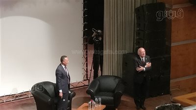 بموسيقاه الخاصة.. عمر خيرت يُنير المتحف القومي للحضارة | فيديو وصور