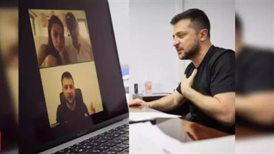 أصر توصيلها بنفسه.. زيلينسكي يتصل بالممثل أشتون كوتشر وميلا كونيس ليوجه لهما رسالة